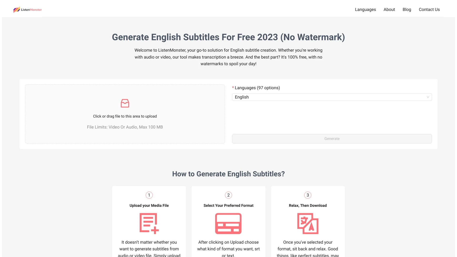 ListenMonster - AI Tool Ocean