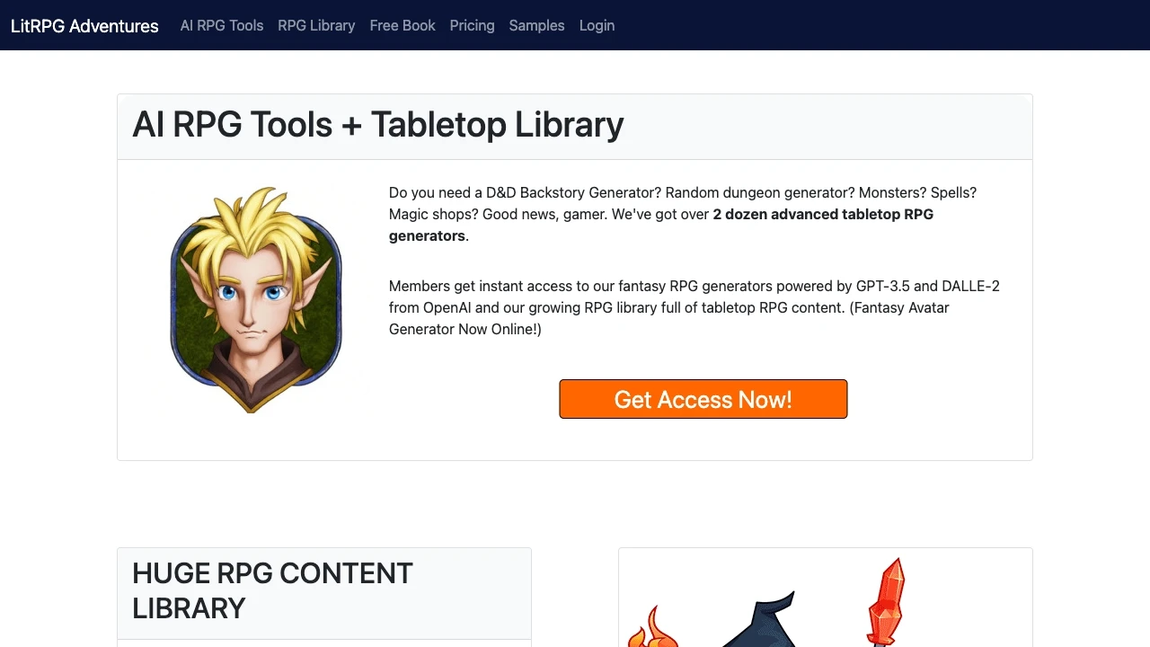LitRPG Adventures - AI Tool Ocean