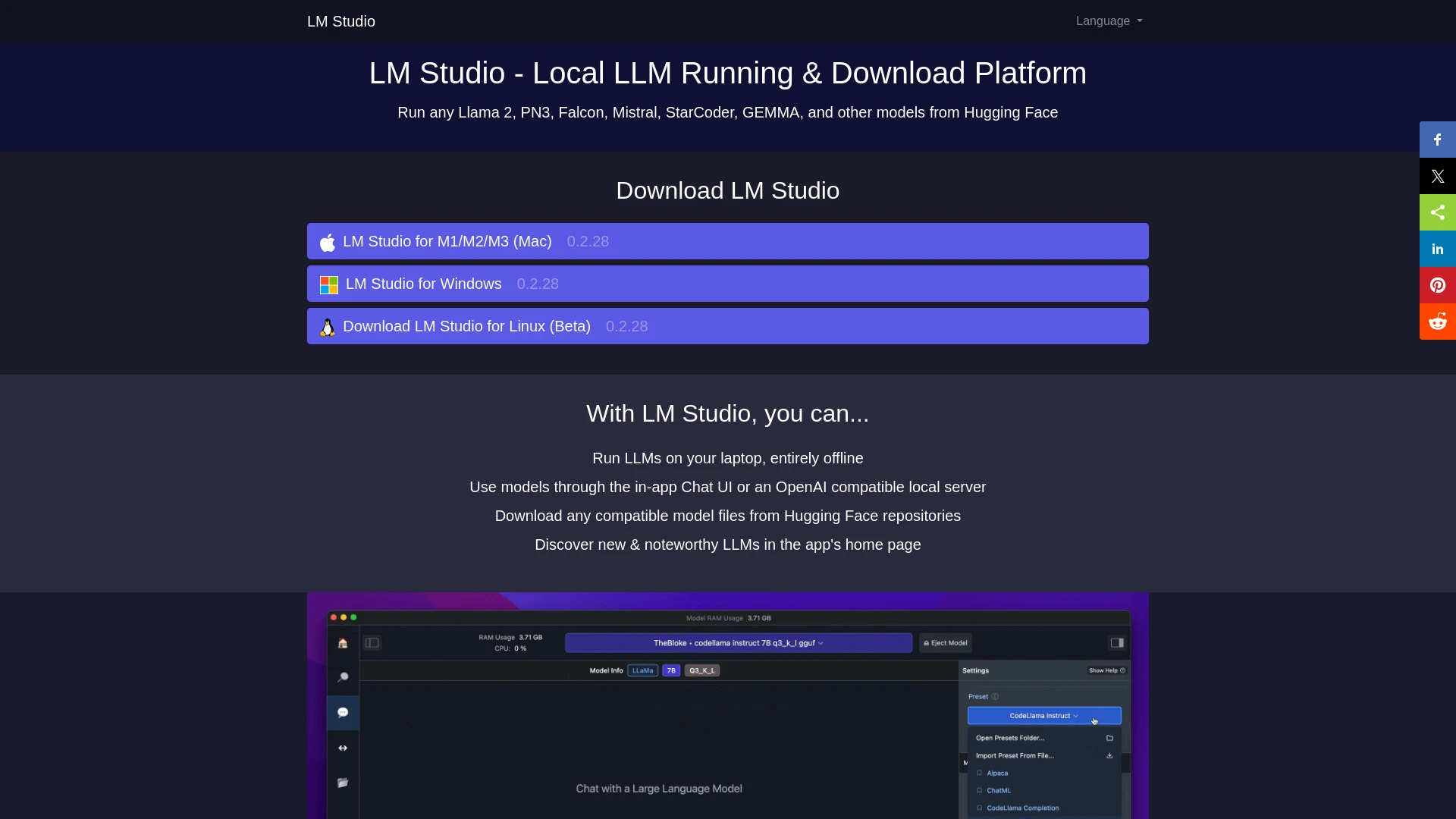 LM Studio - AI Tool Ocean