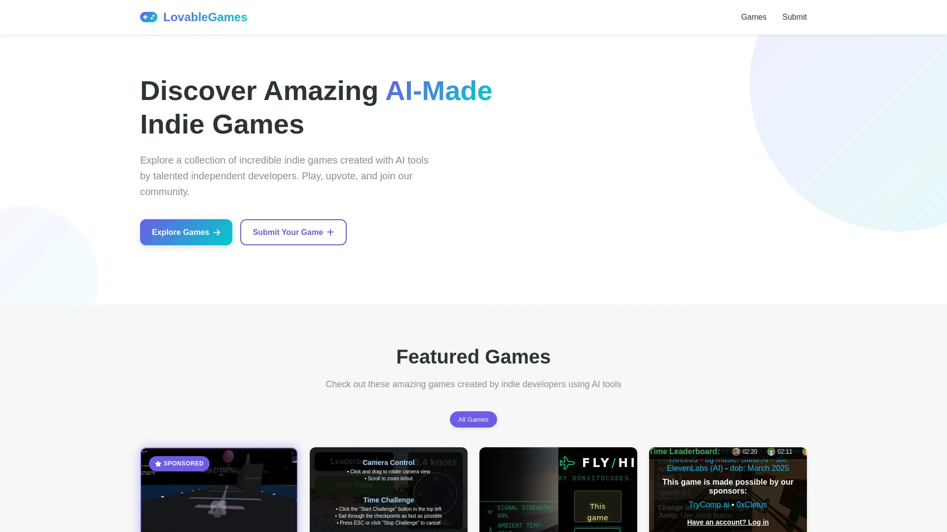 LovableGames.com - AI Tool Ocean
