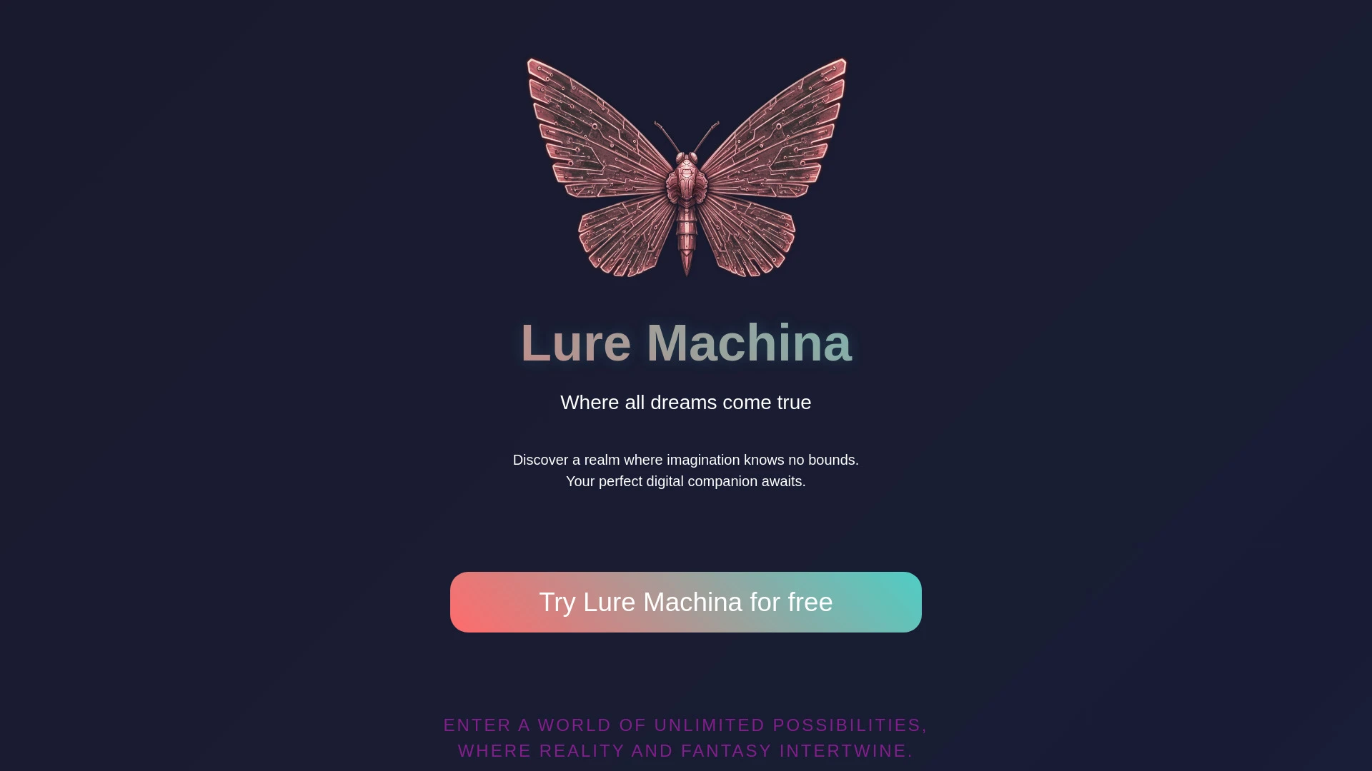 Lure Machina AI Companion - AI Tool Ocean