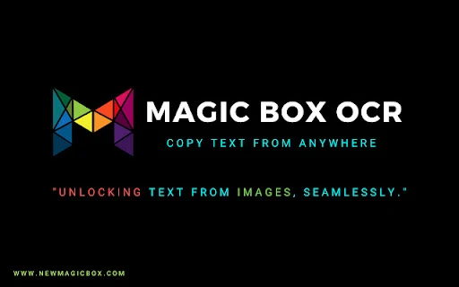 Magic Box Google Chrome OCR Software - Chrome Extension - AI Tool Ocean