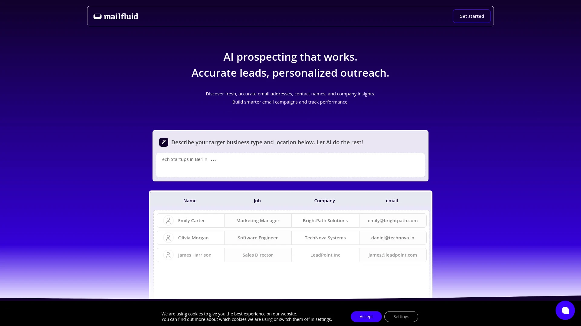 mailfluid - AI Tool Ocean