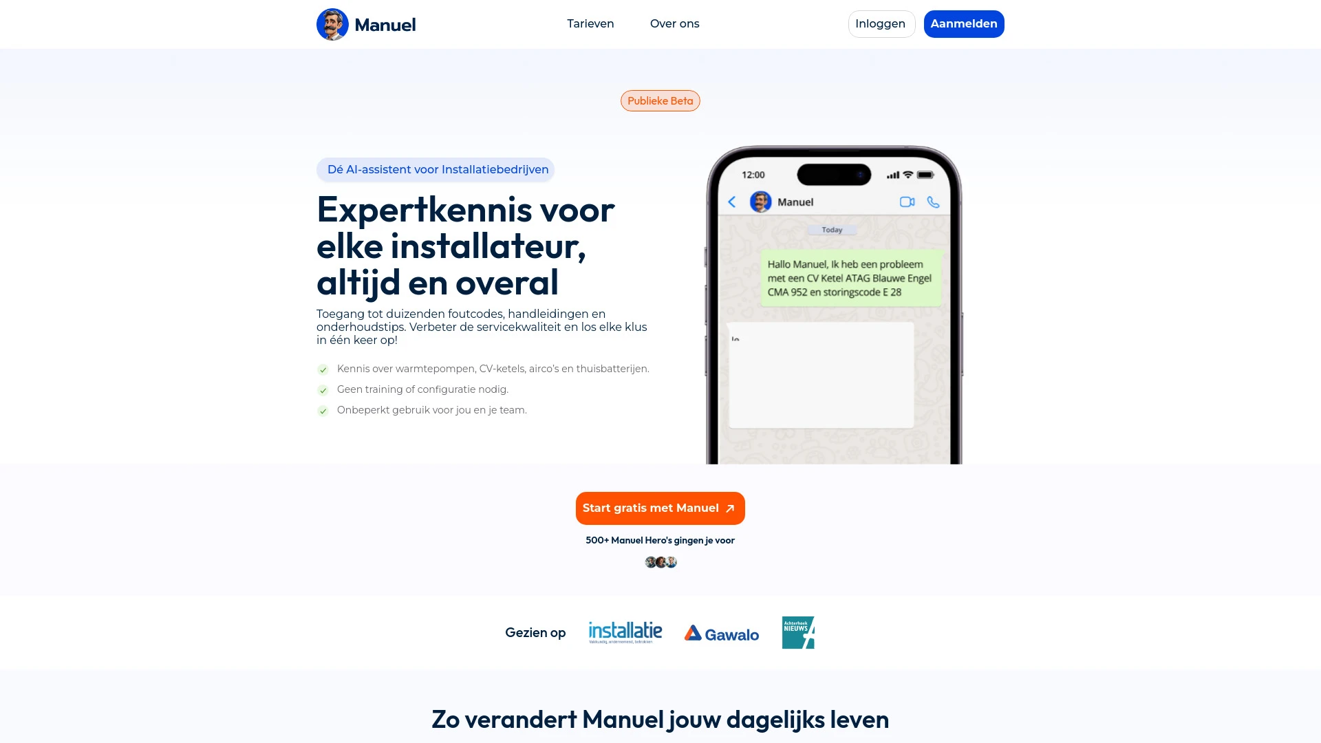 Manuel AI - AI Tool Ocean