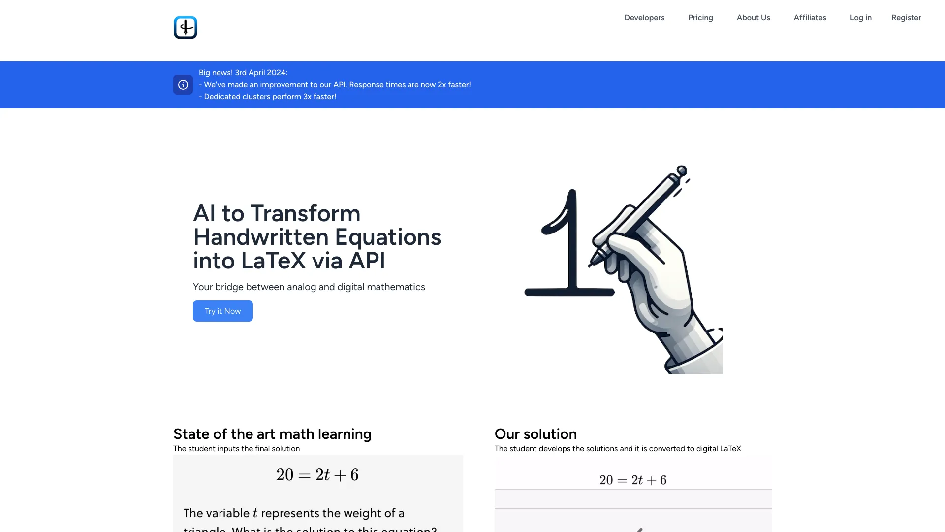 MathHandwriting - AI Tool Ocean
