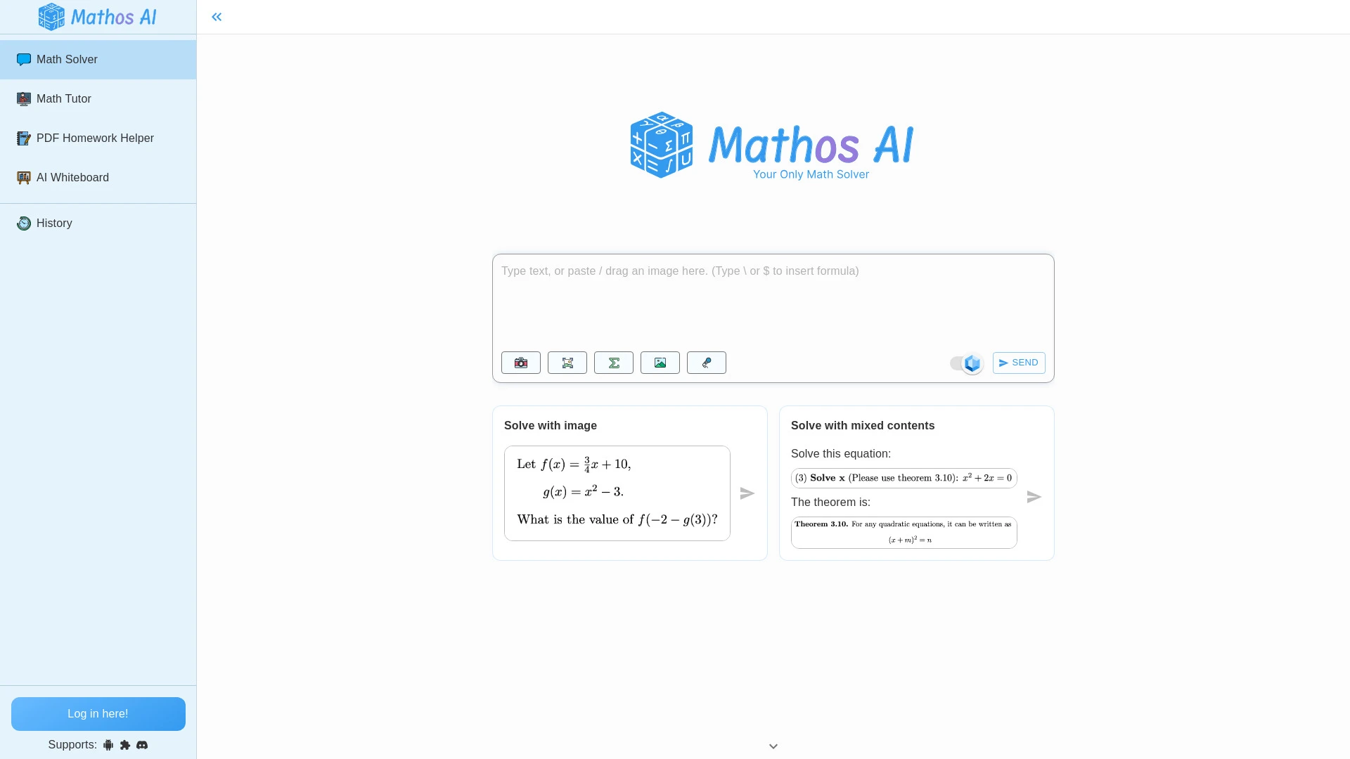 Mathos AI - AI Tool Ocean