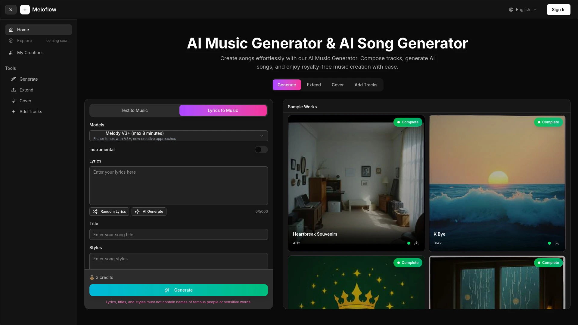 Meloflow AI - AI Tool Ocean