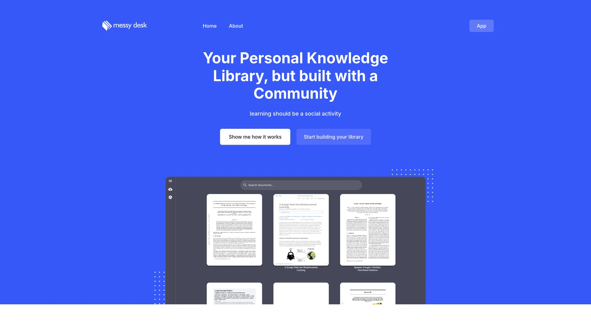 Messy Desk - AI Tool Ocean