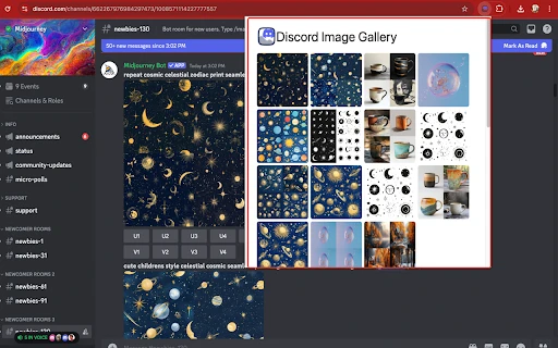 MidJourney Gallery Viewer - Chrome Extension - AI Tool Ocean