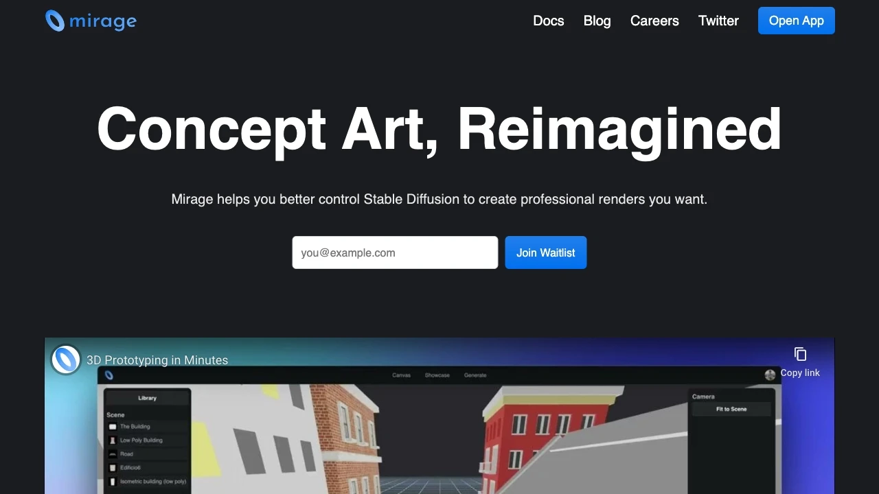 Mirage - AI Tool Ocean