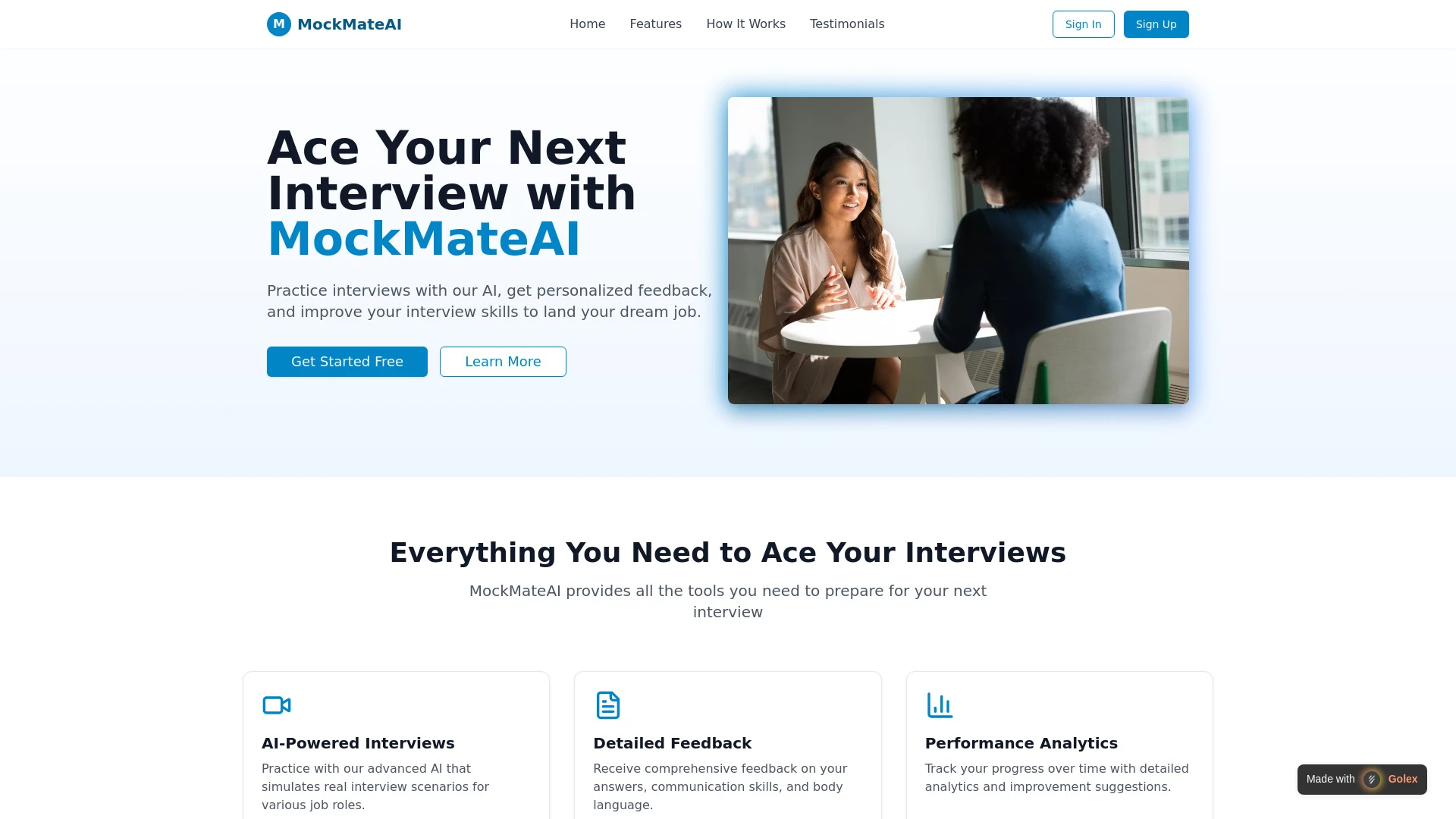 MockMateAI - AI Tool Ocean