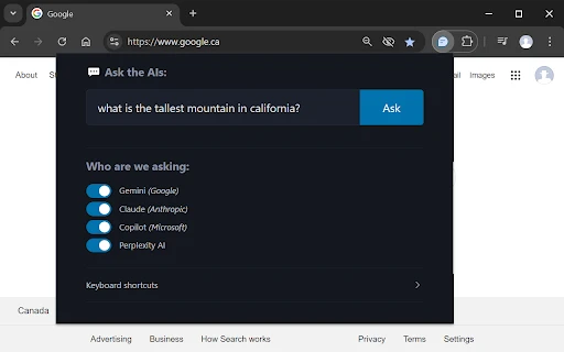 Multiple AI Assistants - Chrome Extension - AI Tool Ocean