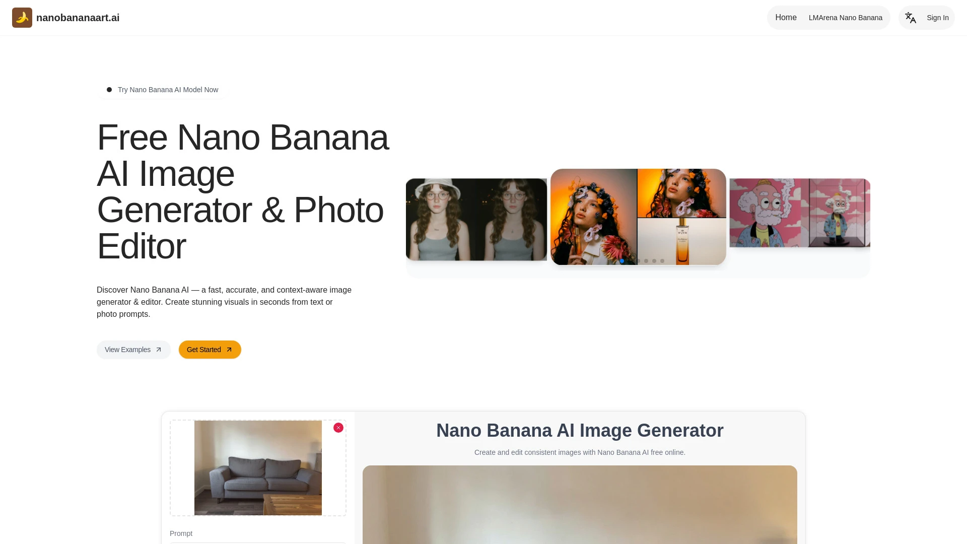 Nano Banana AI: Free AI Image Editor - AI Tool Ocean