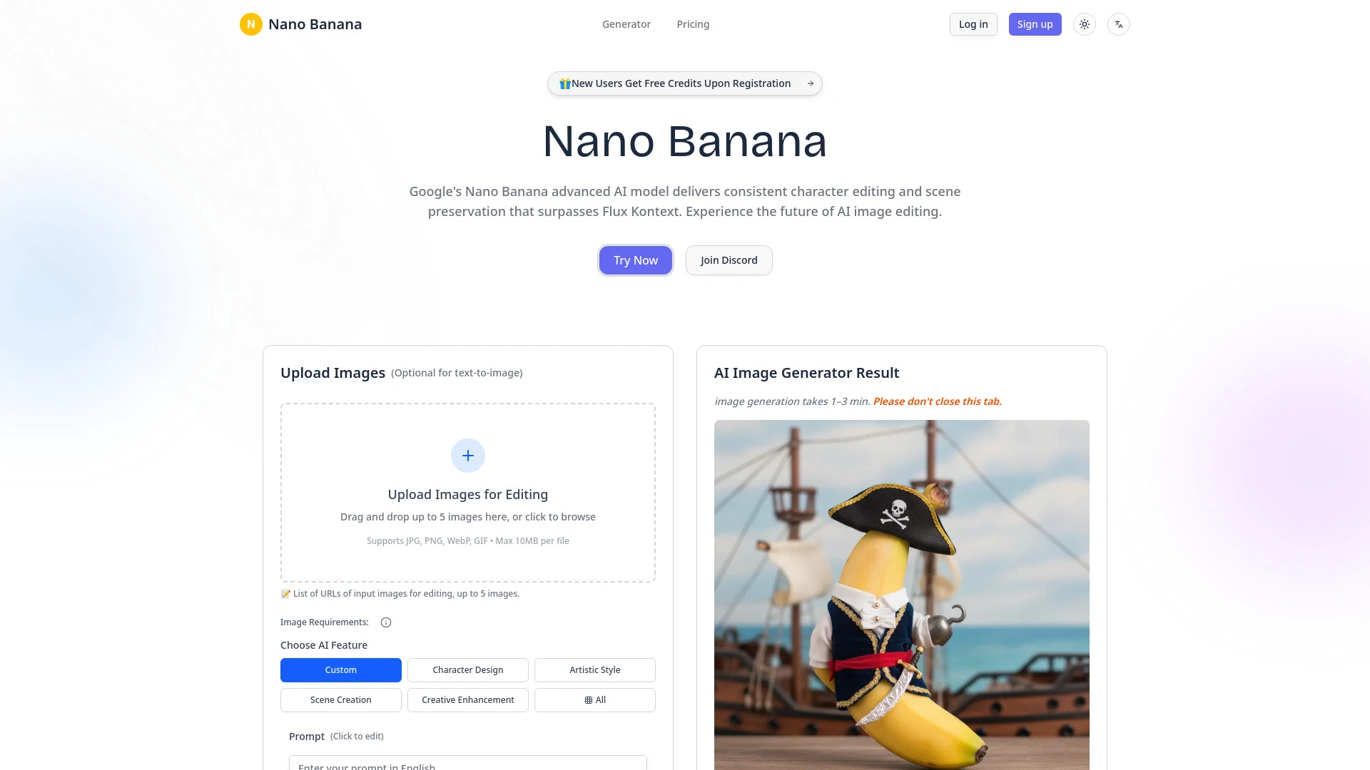 Nanobanana.co - AI Tool Ocean