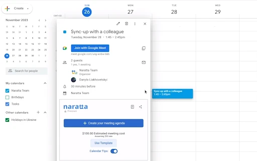 Naratta - Chrome Extension - AI Tool Ocean