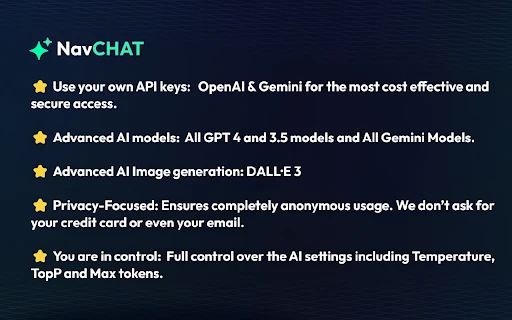 NavCHAT - Chrome Extension - AI Tool Ocean