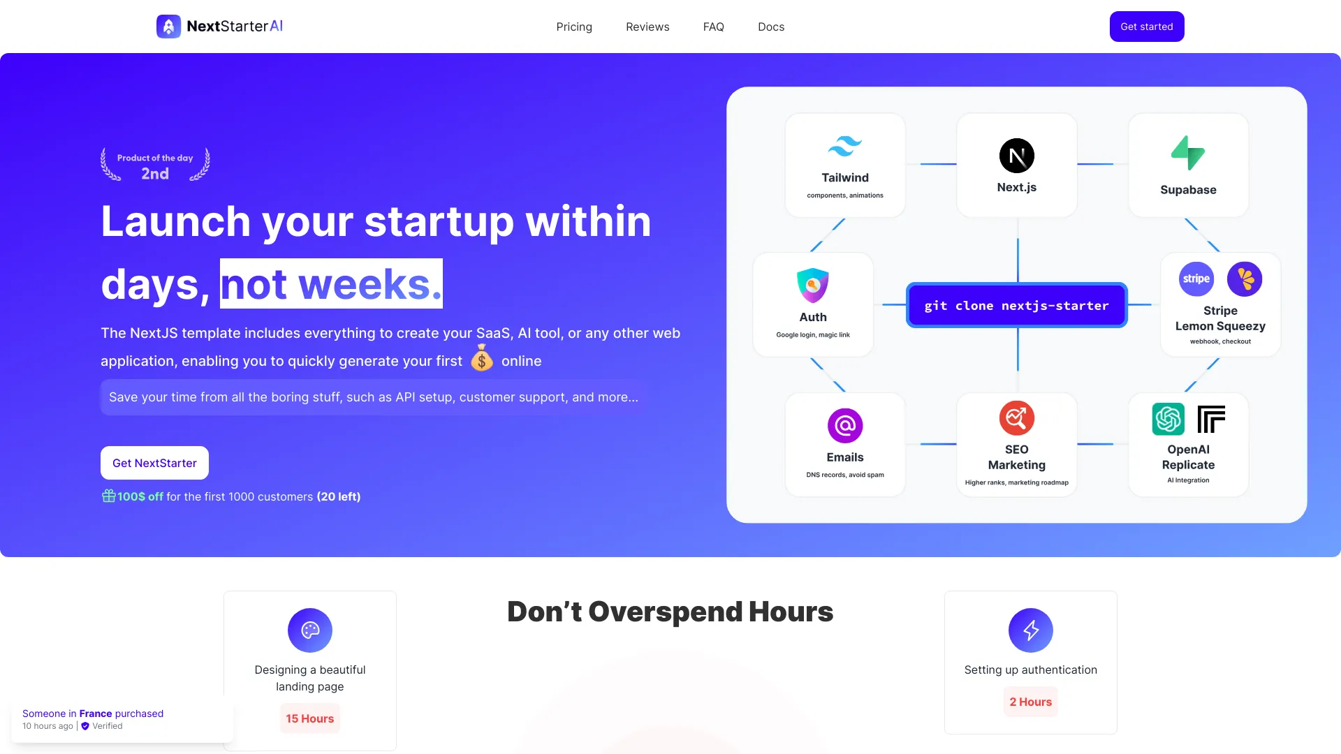 Next Starter AI - AI Tool Ocean