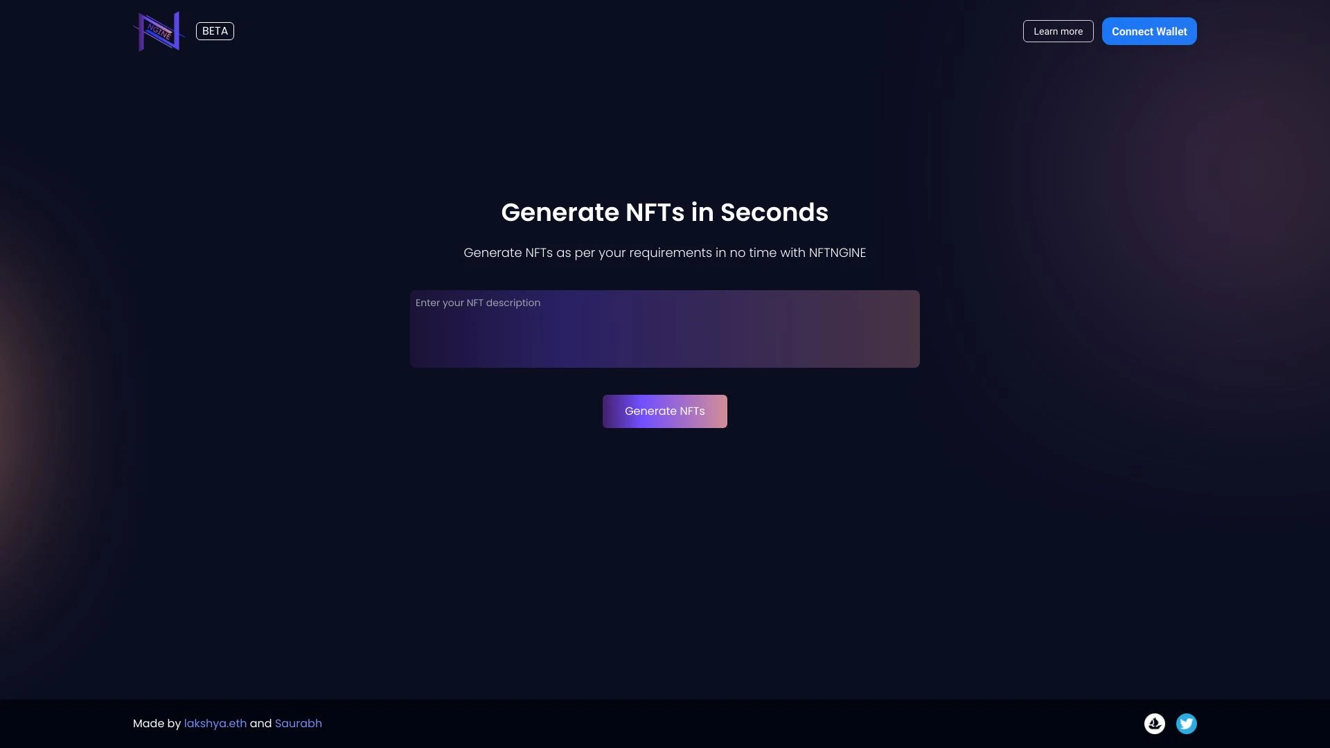 NFTngine - AI Tool Ocean