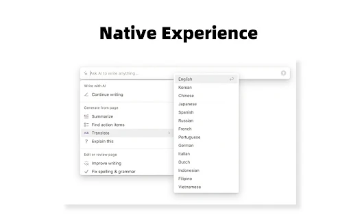 Notion AI Free Access - Chrome Extension - AI Tool Ocean