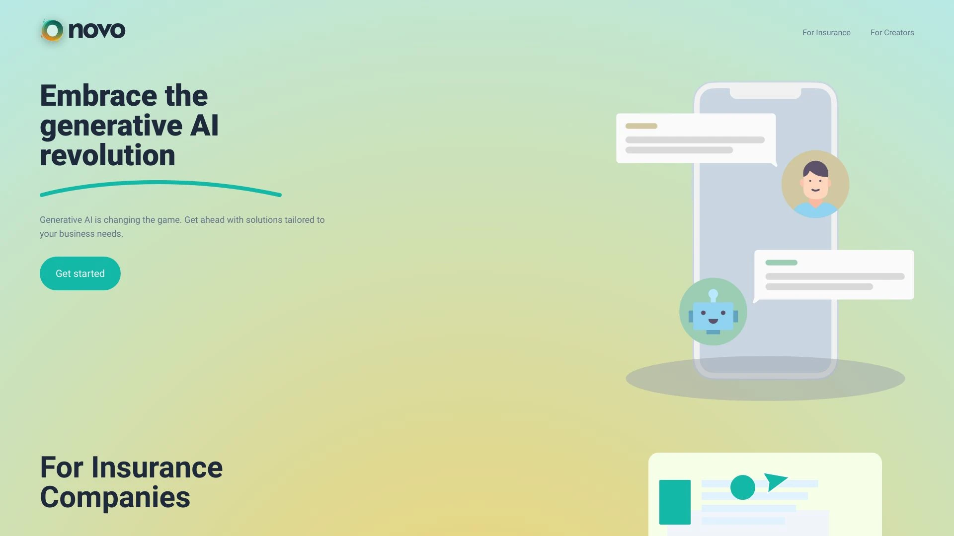 Novo AI - AI Tool Ocean