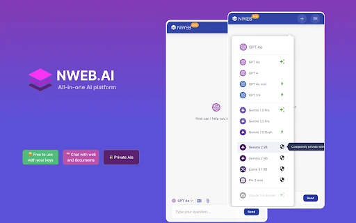 NWEB AI Extension - Chrome Extension - AI Tool Ocean