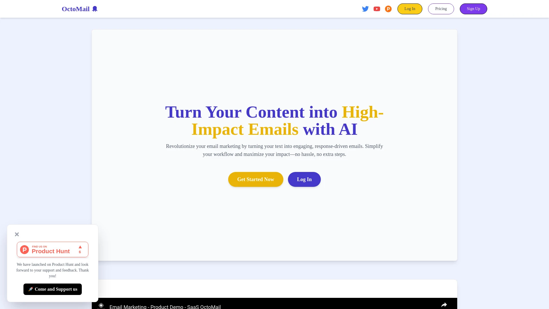 OctoMail - AI Tool Ocean