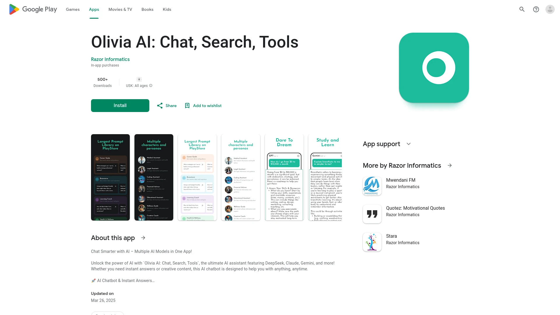 Olivia AI: Chat, Search, Tools - AI Tool Ocean