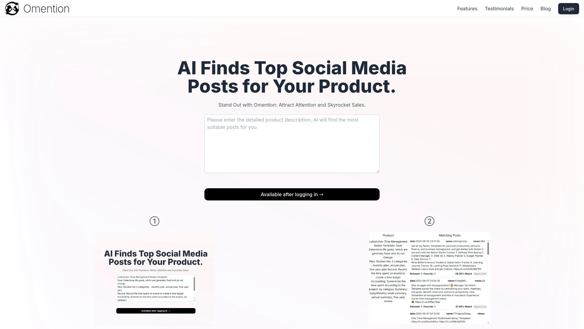 Omention - AI Tool Ocean