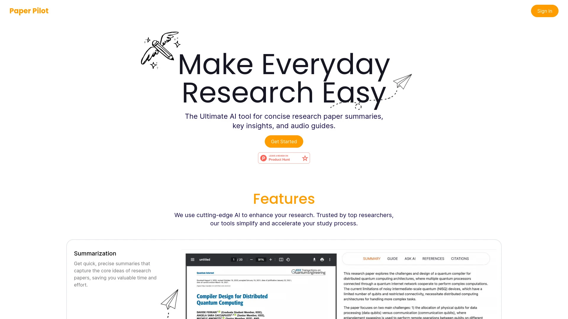 Paper Pilot - AI Tool Ocean