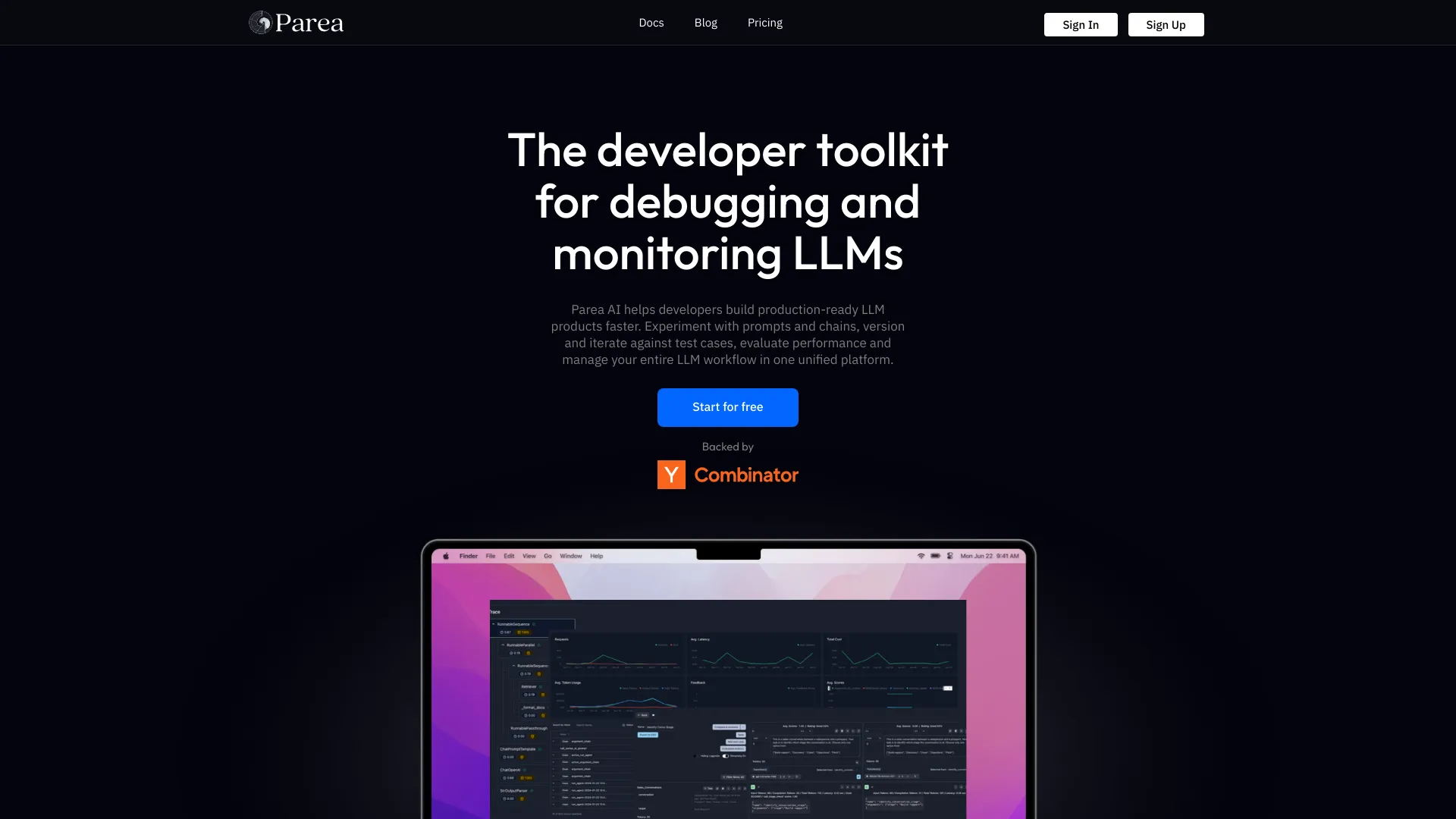 Parea AI - AI Tool Ocean