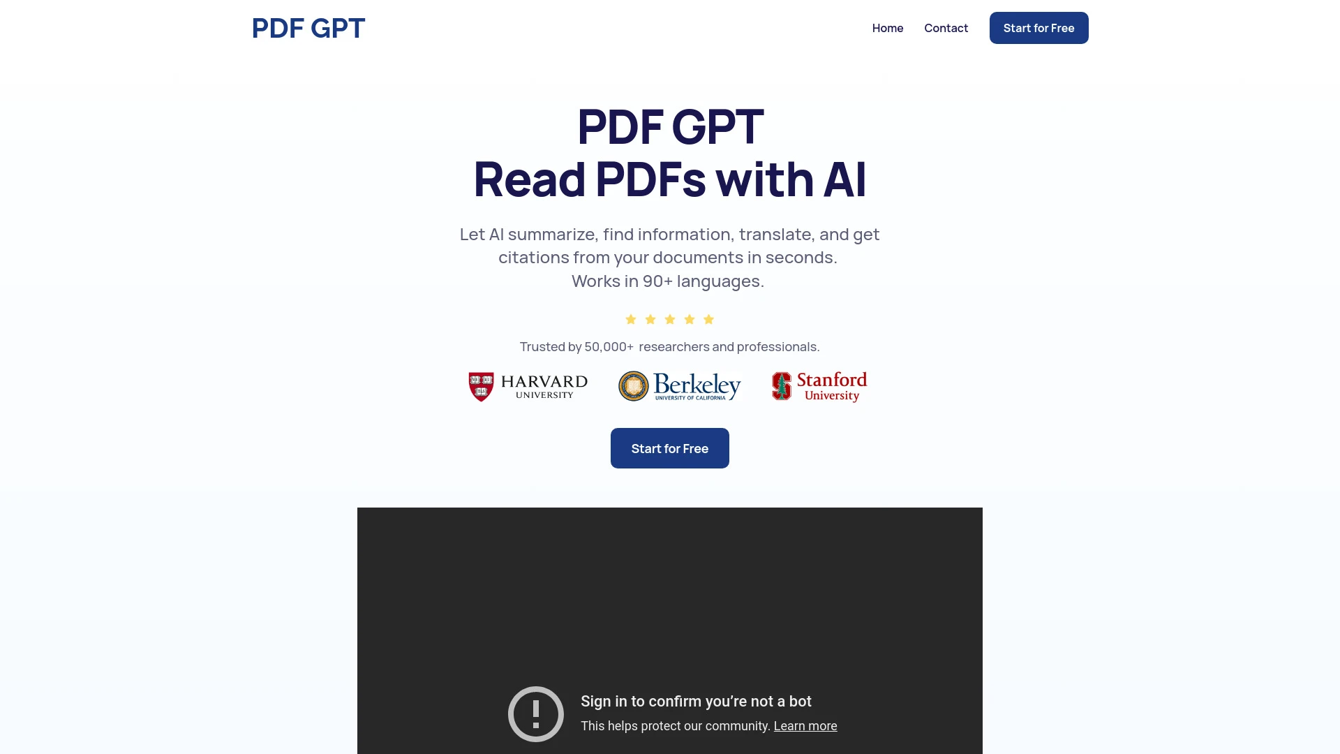pdf → gpt - AI Tool Ocean
