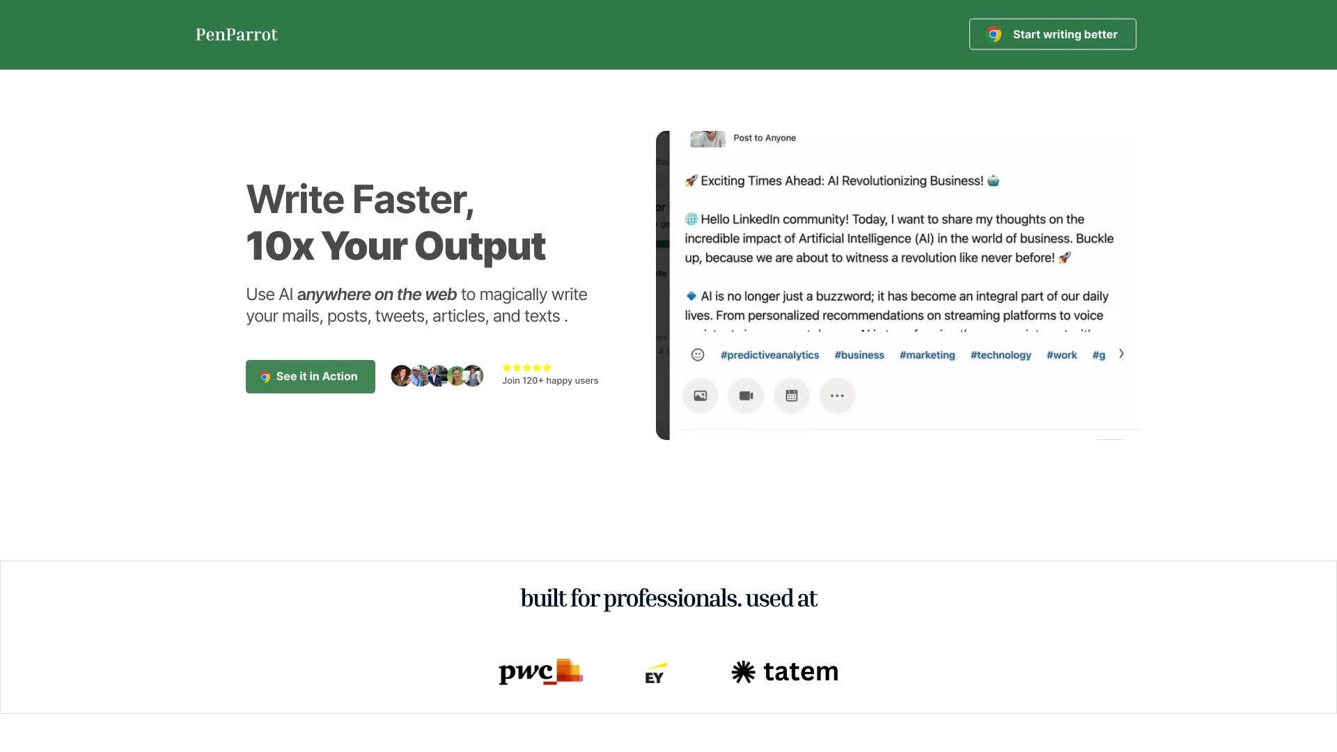 PenParrot - AI Tool Ocean
