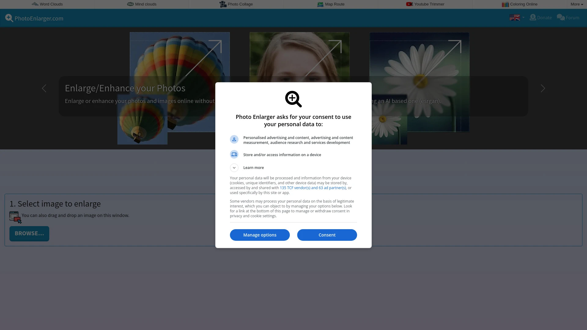 PhotoEnlarger.com - AI Tool Ocean