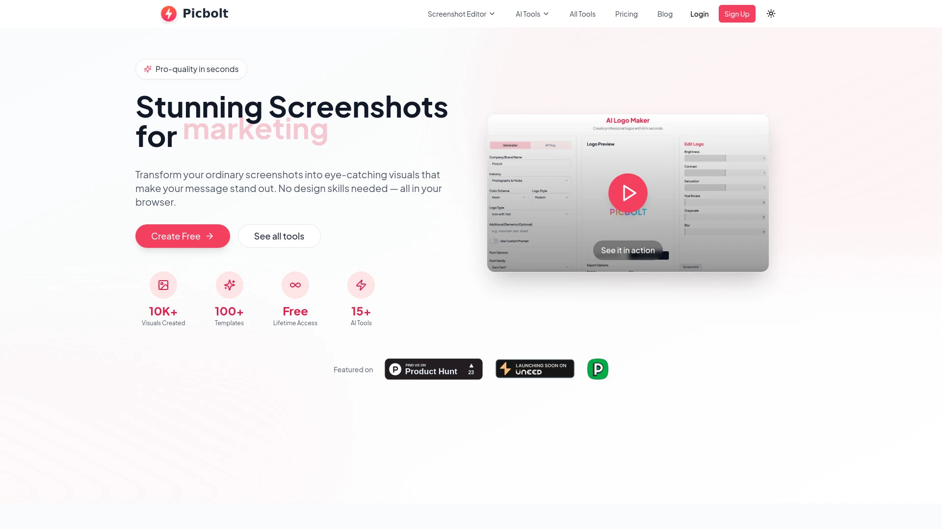 Picbolt - AI Tool Ocean