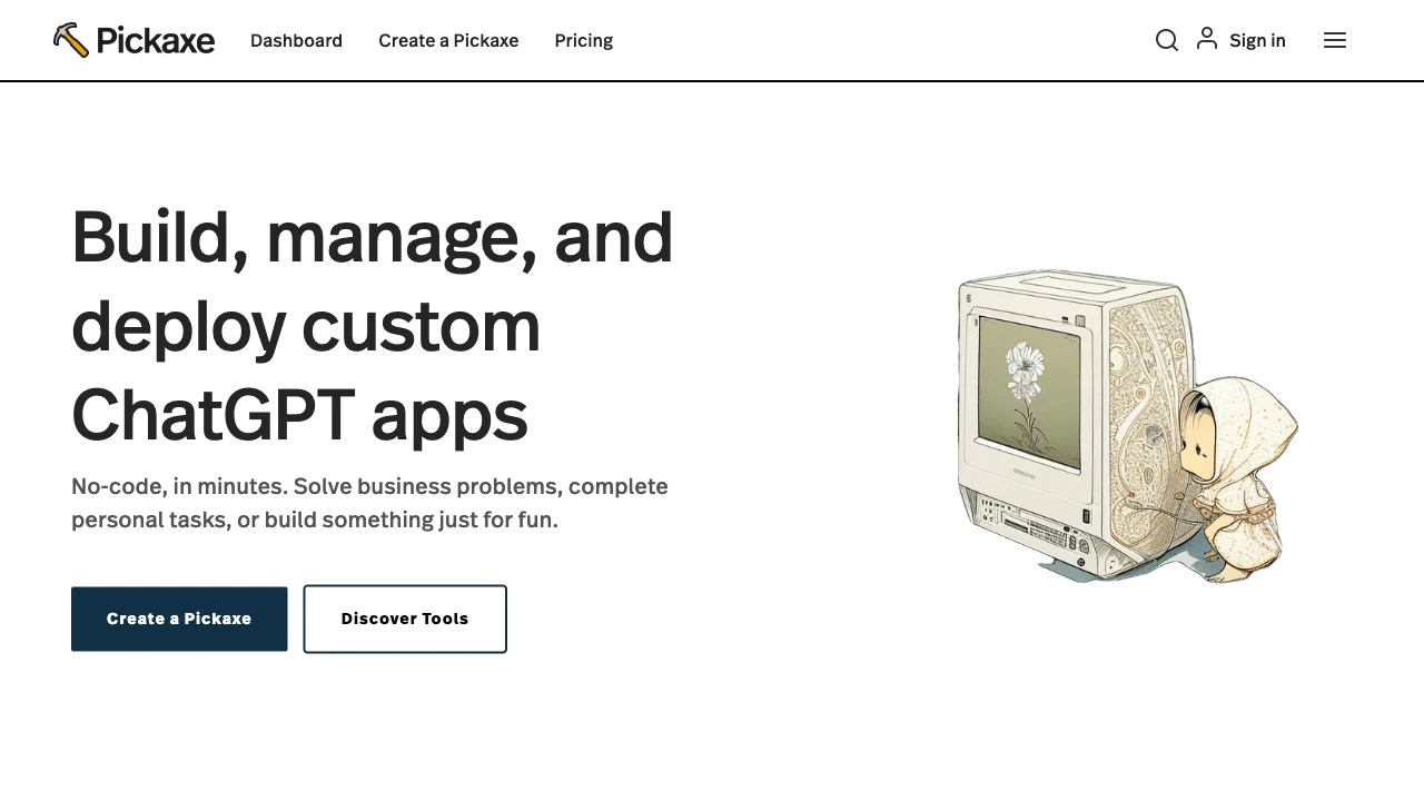 Pickaxe - AI Tool Ocean