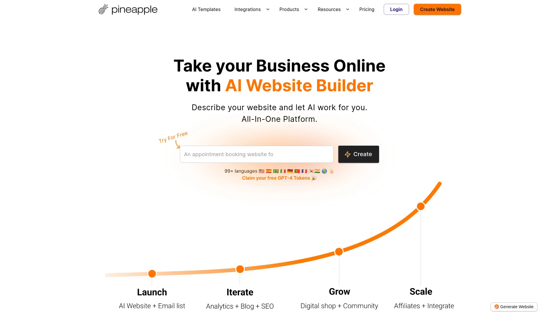 Pineapple Builder - AI Tool Ocean