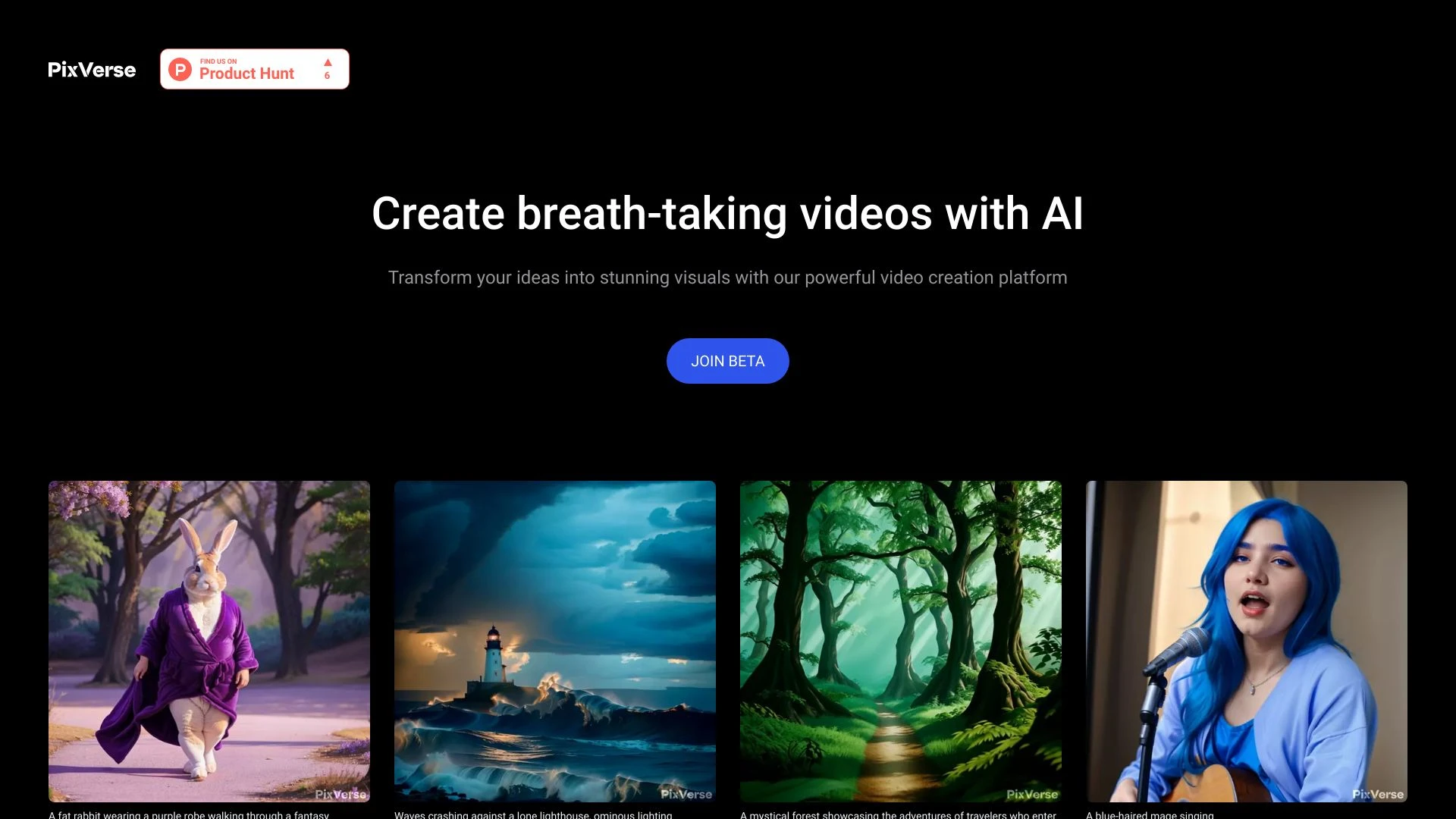 PixVerse - AI Tool Ocean