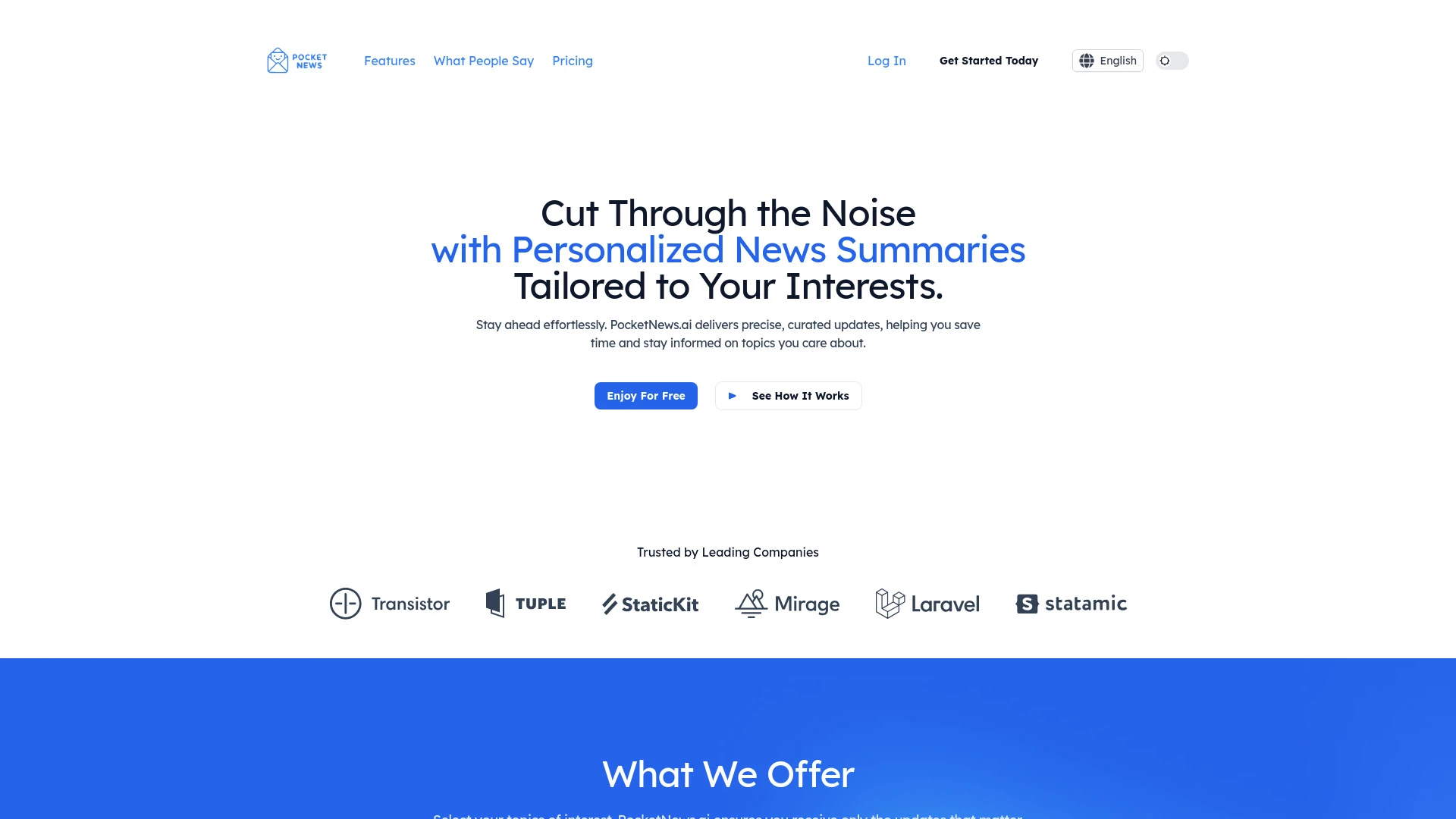 PocketNews.ai - AI Tool Ocean