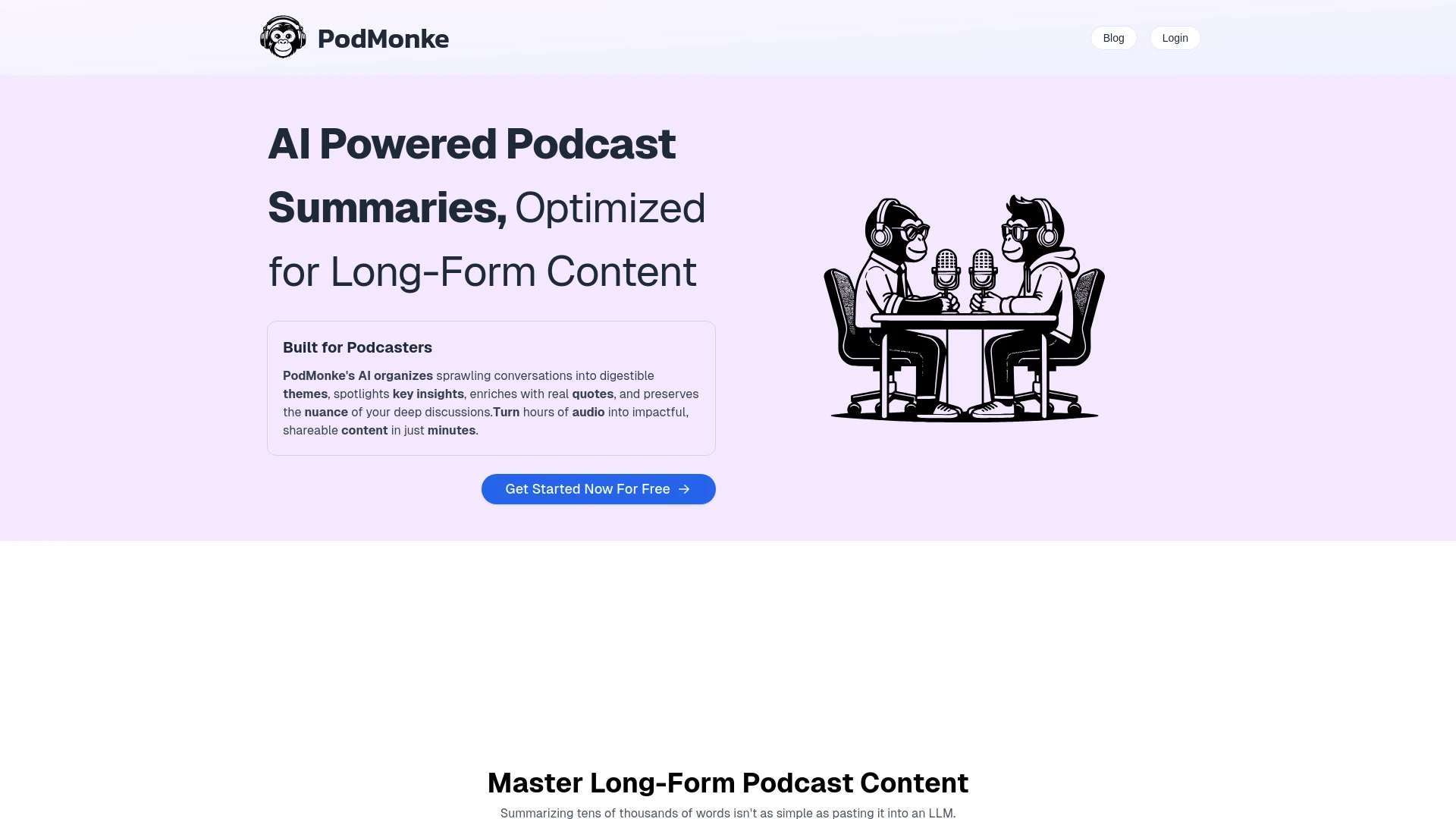 PodMonke - AI Tool Ocean