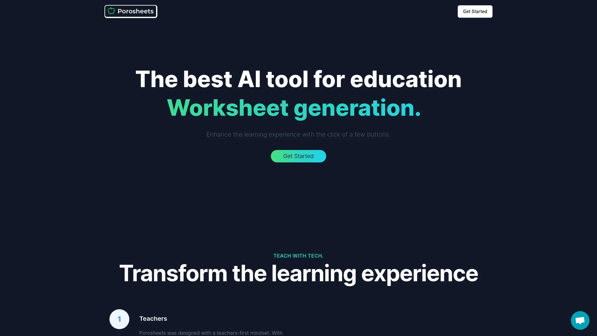 Porosheets - AI Tool Ocean
