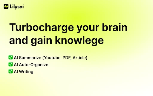 Powerful AI web clipper - Chrome Extension - AI Tool Ocean