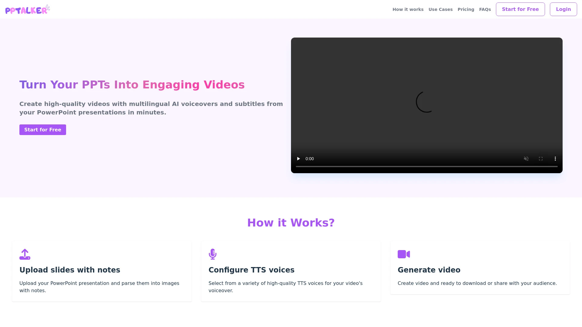 PPTalker - AI Tool Ocean