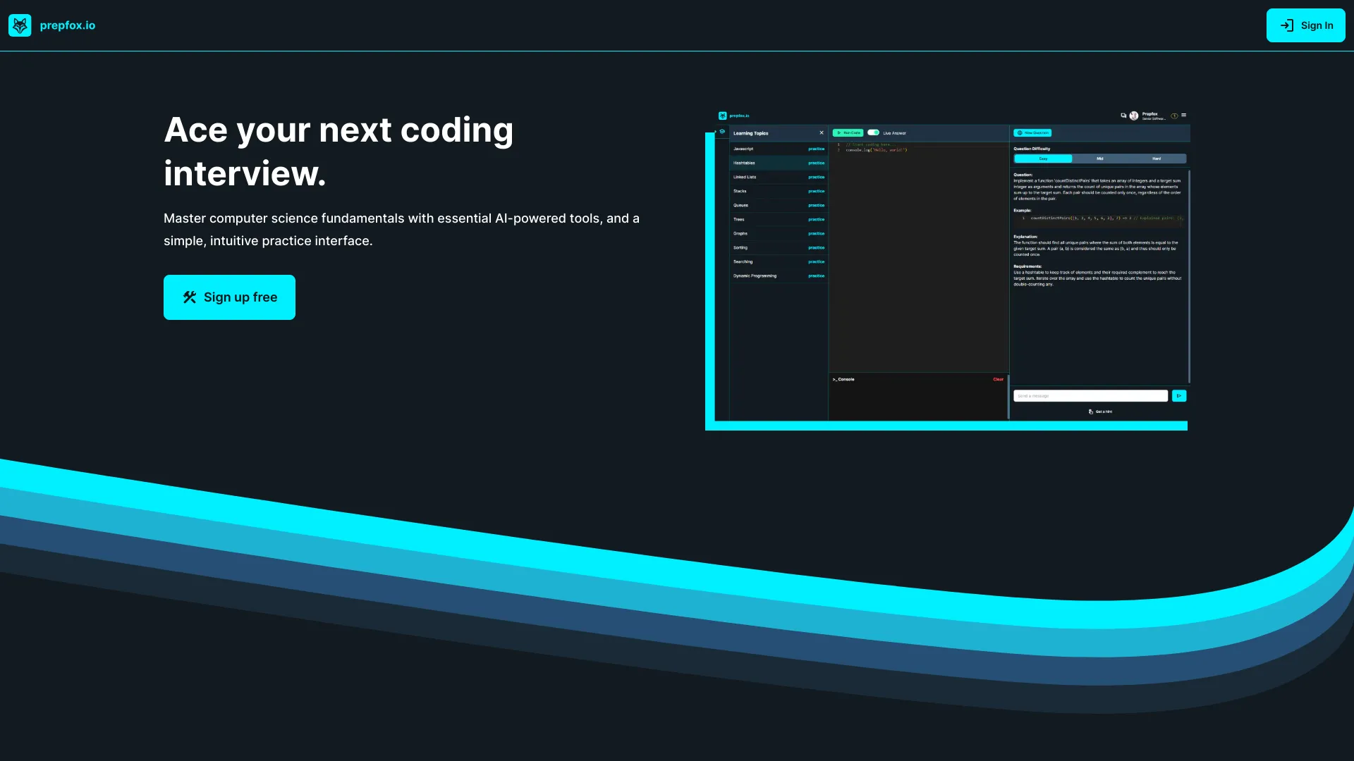 Prepfox - AI Tool Ocean
