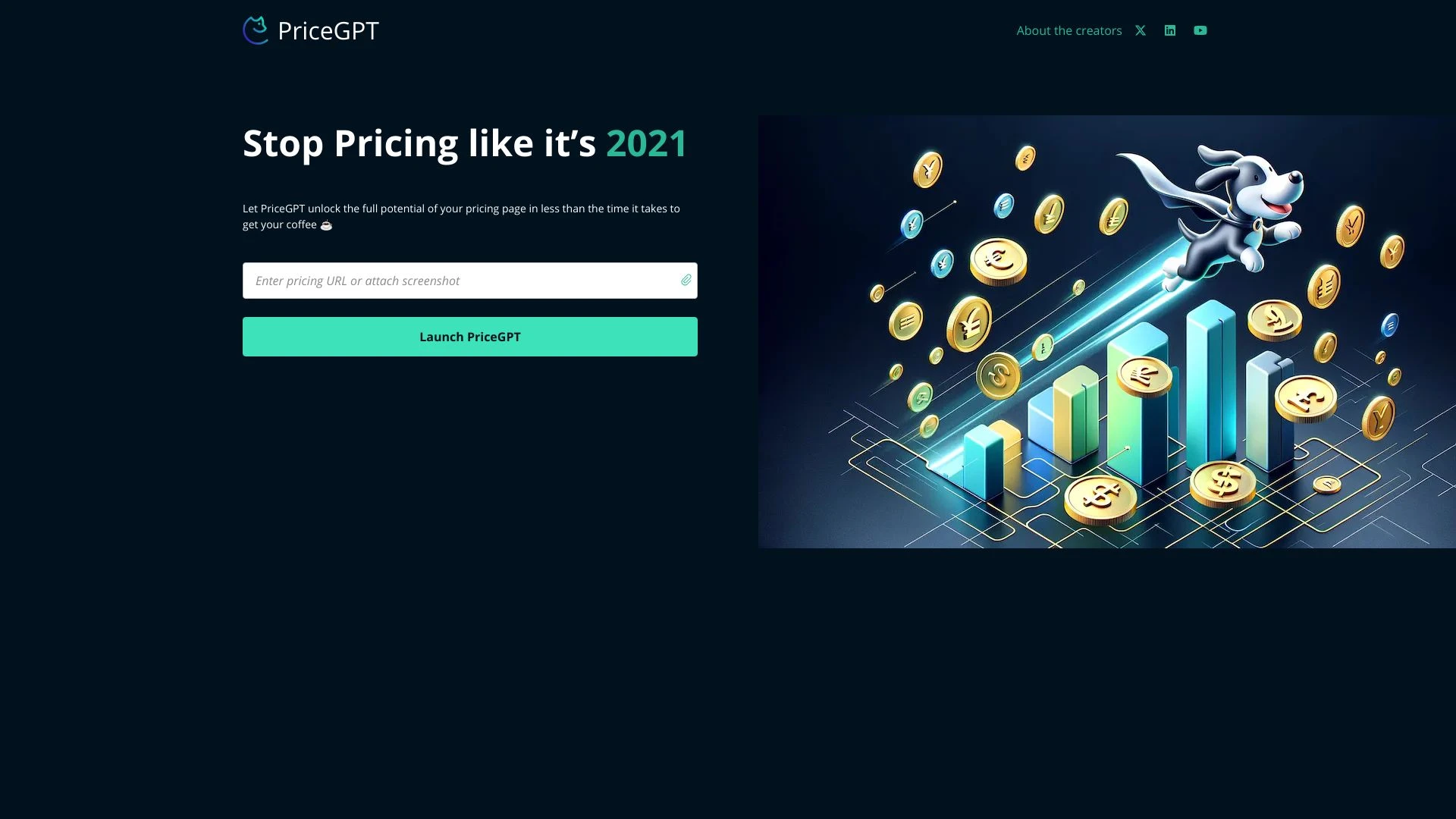 PriceGPT - AI Tool Ocean