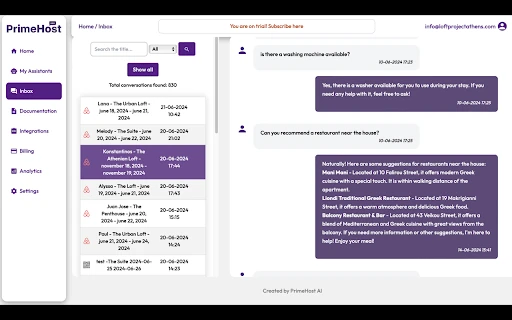 PrimeHost - Chrome Extension - AI Tool Ocean