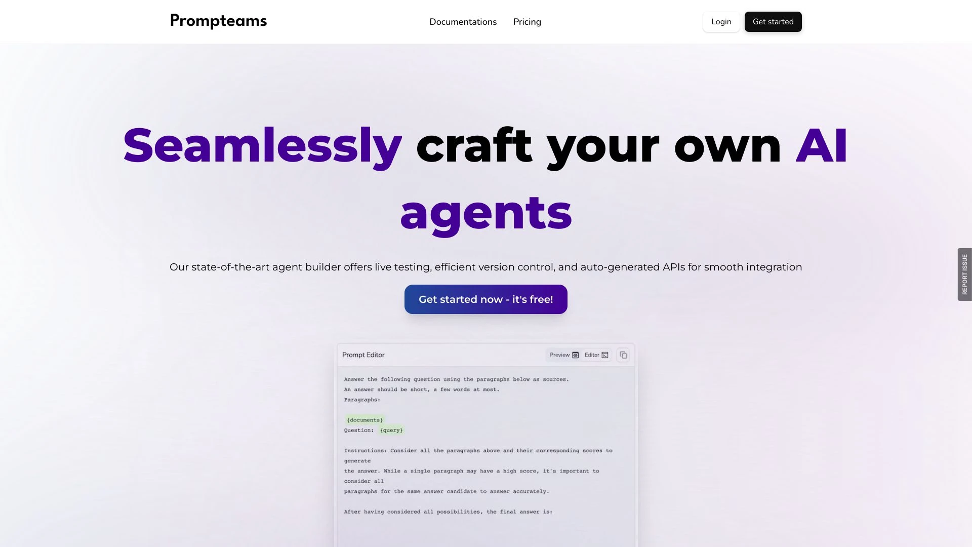 Prompteams - AI Tool Ocean