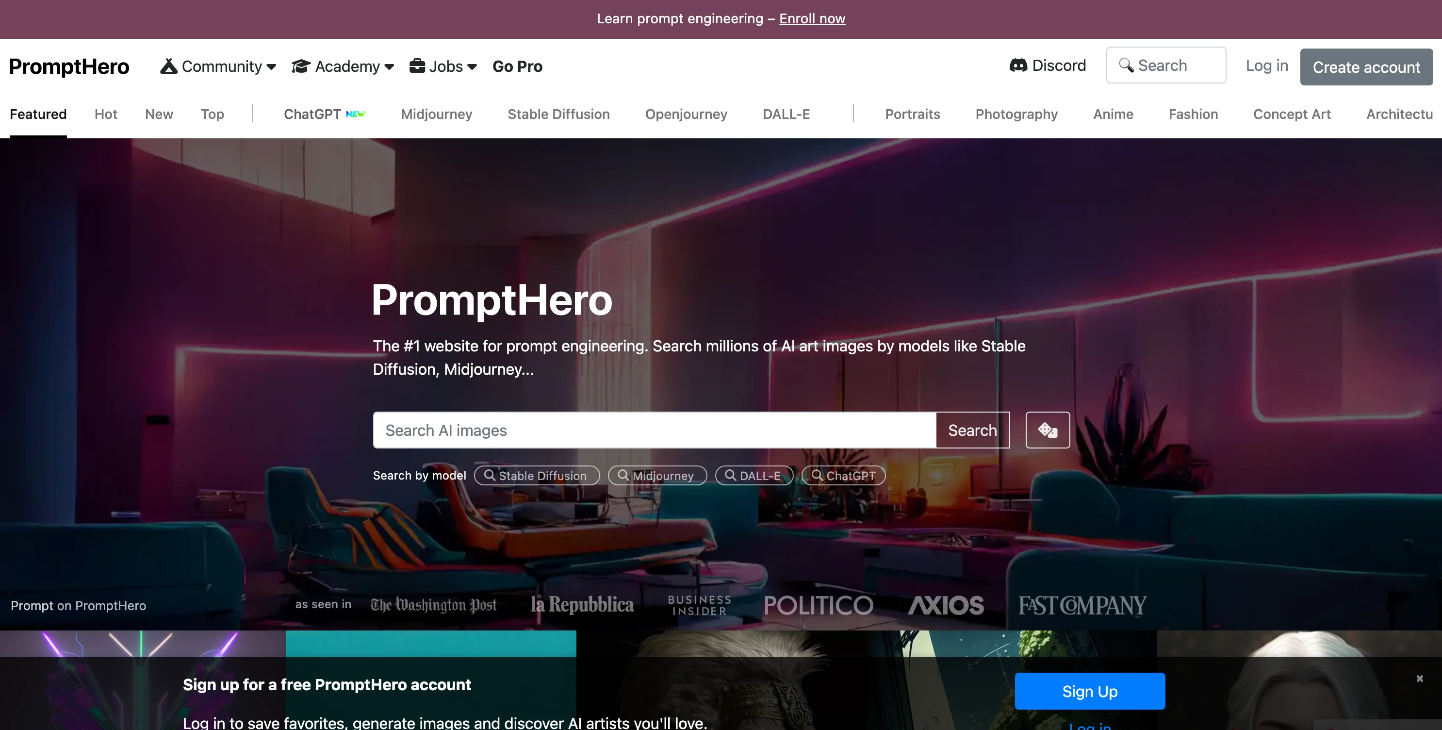 PromptHero - AI Tool Ocean