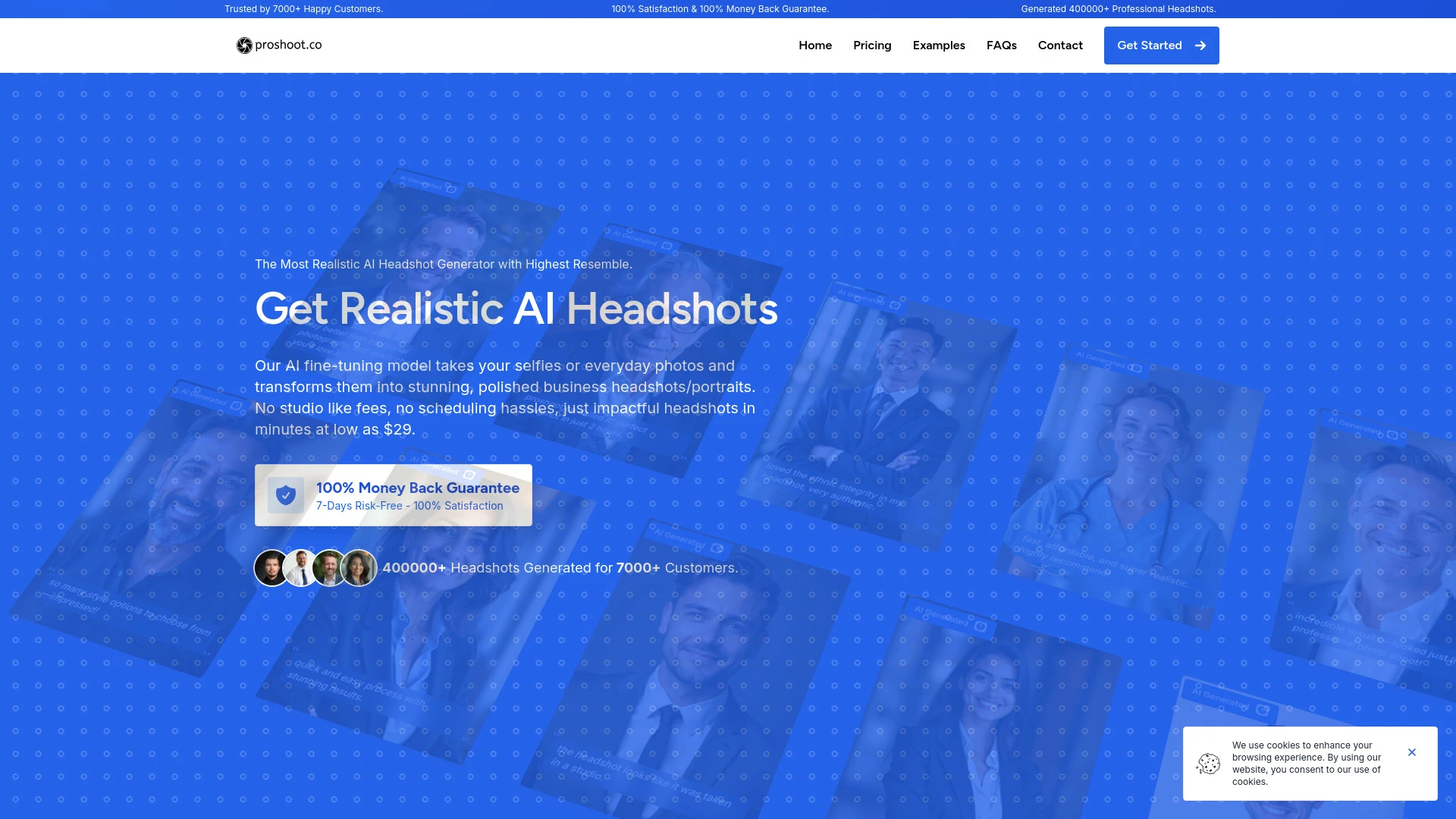 Proshoot.co - AI Tool Ocean