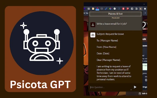 Psicota GPT - Chrome Extension - AI Tool Ocean