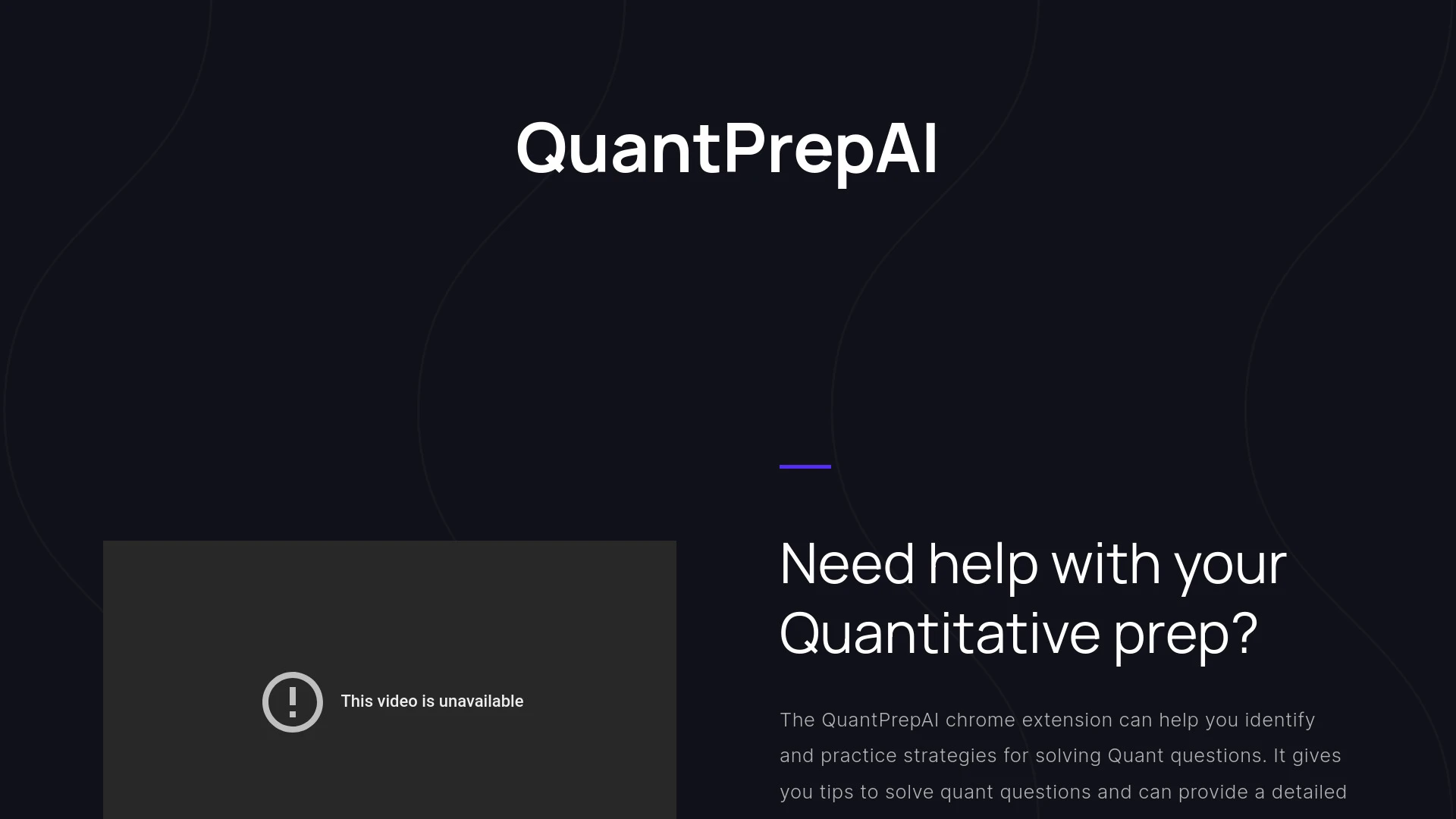 QuantPrepAI - AI Tool Ocean